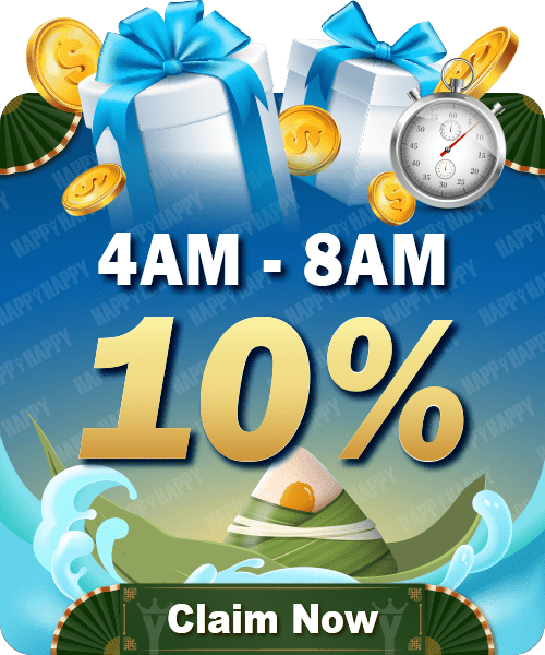 Deposit Limited Time Bonus - Promotion Banner 1 - happy881