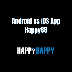 Android vs iOS App Happy88 - Logo - happy881