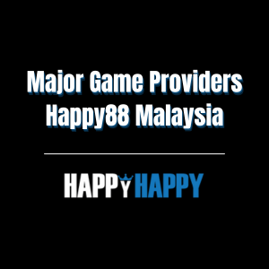 Major Game Providers Happy88 Malaysia - Logo - happy881
