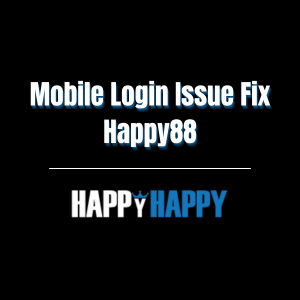 Mobile Login Issue Fix Happy88 - Logo - happy881 (1)