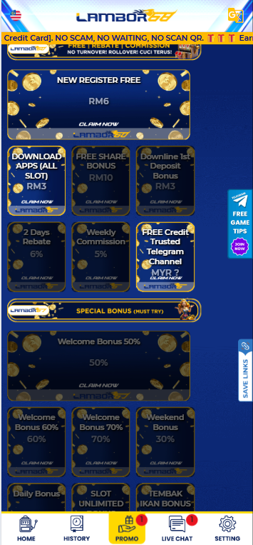 Lambor68 - Promotion - happy881
